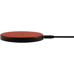 BEETLECASE Chargeur induction Cuir Qi 10W Rouge / Noir