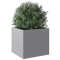 Acheter Maison Chic Jardinière,Bac à fleurs - pot de fleur argenté 32x30x29 cm acier galvanisé -GKD14414