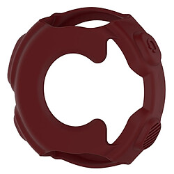 Avis Wewoo Protection écran Étui de en silicone de montre de couleur solide pour Garmin F235 / F750 rouge