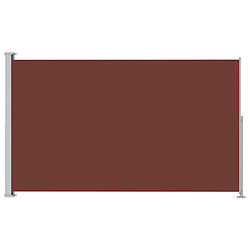 vidaXL Auvent latéral rétractable de patio 220x300 cm Marron