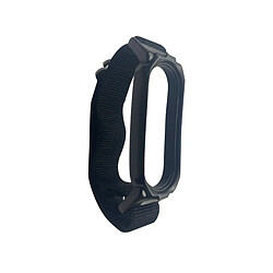 PHONECARE Bracelet NylonSense Alpine L (Poignet de 165mm a 210mm) pour Xiaomi Mi Band 4 - Noir