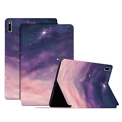 Etui en PU motif ciel étoilé avec support Ciel étoilé de rêve pour votre Huawei MatePad 10.4 (2020)