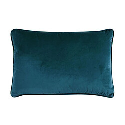 Thedecofactory VELOURS - Coussin en velours bleu intense 60x40