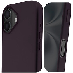 Avizar Coque MagSafe pour iPhone 16 en Cuir Vegan Haute Qualité Violet pas cher