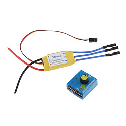 Contrôleur de Vitesse de Moteur ESC sans Balais 30A pour Avions RC / FPV / Quadcopter / RC et Autres