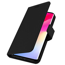 Avizar Housse Xiaomi Mi Note 10 Lite Étui Folio Porte-carte Fonction Support Vidéo noir