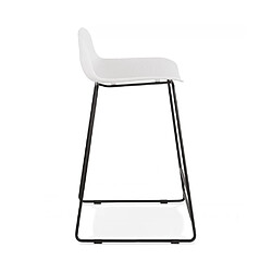 Avis Kokoon Design Tabouret de bar design SLADE MINI WHITE 49x53x85 cm