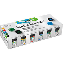 KREUL Peinture à marbrer 'Magic Marble',kit couleurs de base ()