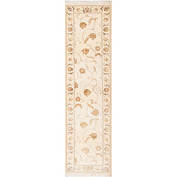 Vidal Tapis de couloir en laine 300x79 beige Darya