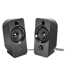 Speedlink DAROC Enceintes Stereo, noir