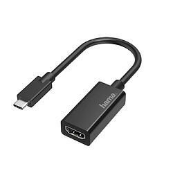 HAMA Adaptateur vidéo, fiche USB-C - port HDMI, Ultra-HD 4K