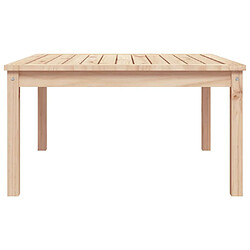 Acheter vidaXL Table de jardin 82,5x82,5x45 cm bois massif de pin