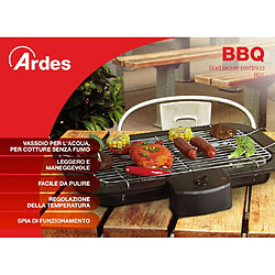 Avis Ardes AR1B01 Barbecue Electrique Portable, 2200 W, Noir