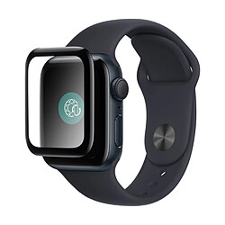 Force Glass Protection d'Écran pour Apple Watch 5/6/SE 44mm en Verre Trempé 3D Transparent