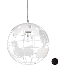 Helloshop26 Lampe murale lampadaire décoration design à suspension abat-jour boule globe blanc 13_0001352_2