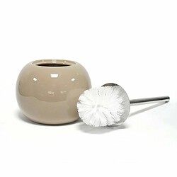 Paris Prix Brosse WC Design Bullea 37cm Taupe