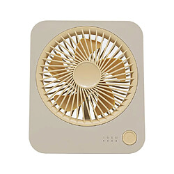 Acheter (Kaki) Nouveau Ventilateur de Bureau Portable Ultra-Mince Puissant Ventilateur de Circulation D'Air Silencieux Mini Ventilateur USB pour Bureau Maison Chambre Dortoir