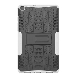 Avis Coque en TPU modèle de pneu hybride avec béquille blanc pour votre Samsung Galaxy Tab A 8.0 Wi-Fi (2019) SM-T290