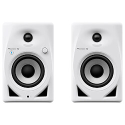 Pioneer Dj DM-40D-BT - Blanc (x2) Enceinte de monitoring active