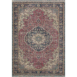 ICONIK INTERIOR Tapis Oriental Vintage - (290x200 cm) - Pau Rouge