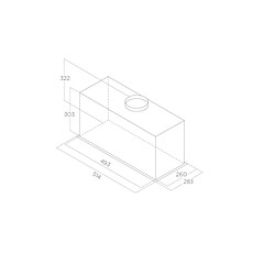 Acheter Groupe filtrant 52cm 550m3/h 65db inox - PRF0165830 - ELICA