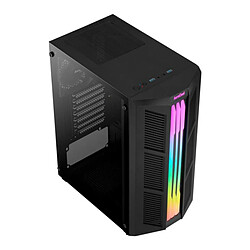 Boîtier Demi Tour Micro ATX / ATX/ ITX Aerocool Prime Noir RGB