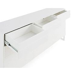 Acheter Bestmobilier Sofia - buffet bas - blanc mat - 165 cm