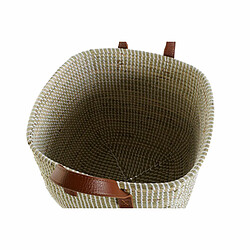 Set de basket DKD Home Decor Naturel Marron Clair Polyuréthane Herbier marin 38 x 38 x 35 cm