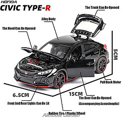 Acheter Universal 1: 32 Honda Citizen R modèle de voiture moulée sous pression (noir)