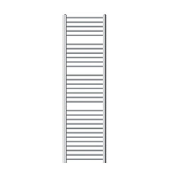 LuxeBath Radiateur salle de bain radiateur raccordement latéral sèche-serviettes chrome 50x180cm tige 1200W