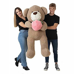 BigBuy Kids Ours en peluche Fraise 140 cm