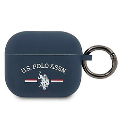 U.S. Polo Assn. us polo usaca3sfgv etui airpods 3 bleu marine