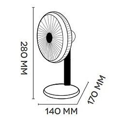 Avis Argoclima ORFEO ventilateur Blanc