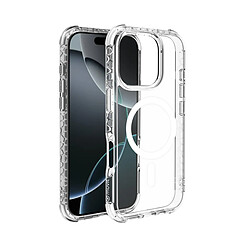 Muvit Coque pour iPhone 16 Pro Max MagSafe Antichocs 3M OFG Technologie 3D Transparent