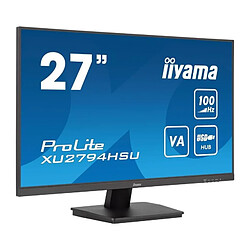 Ecran PC - IIYAMA - XU2794HSU-B6 - 27 VA FHD 1920 x 1080 - 1ms - 100Hz - HDMI DP - Pied réglable en hauteur