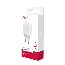 Avis My Way Myway Chargeur Secteur Quick Charge USB-A 12W Blanc