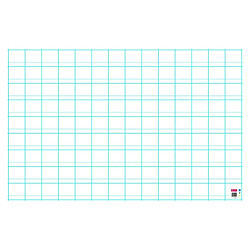 Tableaux souples effaçables à sec - L 80 x l 120 cm - Doubles lignes