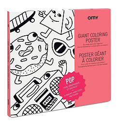 Omy Poster à colorier - Pop