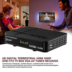 Universal HD Digital Terrestrial HDMI 1080p DVB-T / T2 Receiver Satellite AV Tourner Receiver