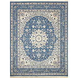 Hadorn Tapis 160x99 bleu Classical