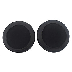 Acheter Wewoo Coussinets Mousse 2 PCS Pour Jabra Move Revo Coussin Casque Sans Fil En Cuir Éponge Cache-oreilles Rechange Oreillettes Noir