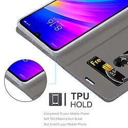 Cadorabo Coque Xiaomi RedMi 7 Etui en Bleu pas cher