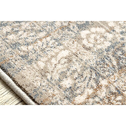 RUGSX Tapis NAIN Ornement vintage 7594 50955 beige bleu foncé 80x150 cm pas cher