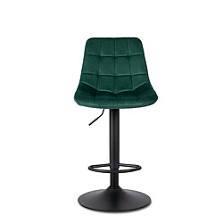 Vivaldi Hocker ARCOS 2 Vert Velours