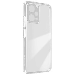 Avizar Coque 360° pour Xiaomi Redmi Note 12 5G Arrière Rigide Avant Souple Transparent