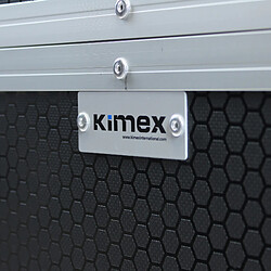 Kimex Flight case rack 19'', Capacité 6U, Double porte pas cher