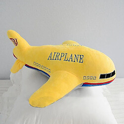 Universal Cat en peluche de simulation, ampli de fusée;Jouet d'avion, transport réaliste en peluche 50 cm