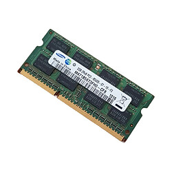 Barrette Mémoire 2Go RAM DDR3 Samsung M471B5673FH0-CF8 SO-DIMM PC3-8500S 2Rx8 - Reconditionné