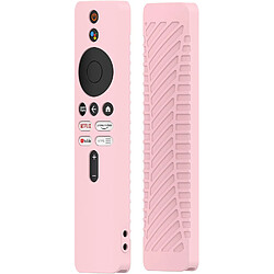 SANAG Silicone Coque Compatible Avec Xiaomi Mi Box 4K Tv(2Nd Gen) Telecommande, Antiderapant etui De Protection Remote Caque Case Housse Pour Xiaomi Mi Box 4K Tv Remote 2Nd Generation(Rose)