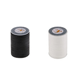 2 Rouleaux 0.8mm Forte Polyester Fil à Coudre Perles Cordons Denim Bouton